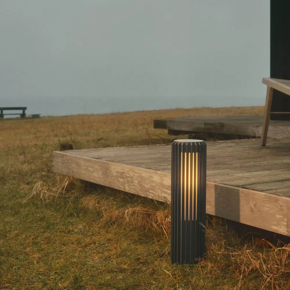 Nordlux  Aludra 2118028250   IP44 Coastal 45cm Outdoor Bollard Post Light Anthracite