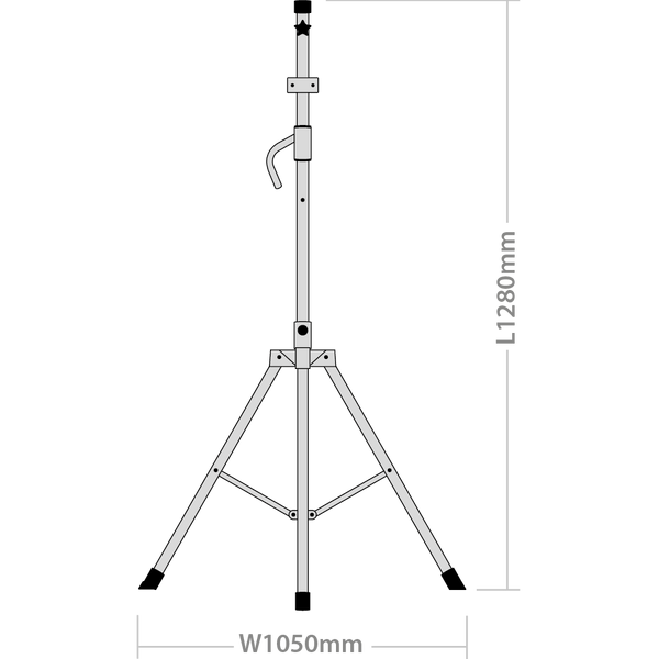 Red Arrow WGS/TP Weatherguard Site Adjustable Tripod